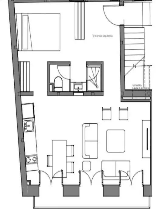 Apartamento 1 Dormitorio Madrid 28005