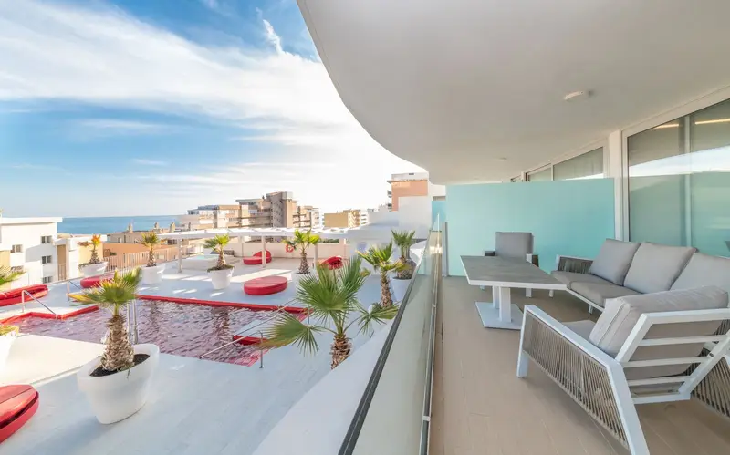 Apartamento 2 Dormitorios Primera Linea de Playa Carvajal
