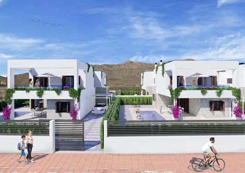 Villas en Mar de Pulpí cerca de la playa