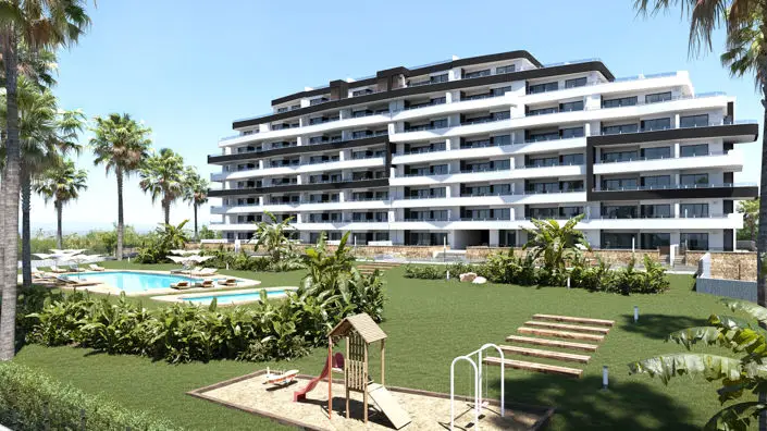Apartamentos en Costa Blanca 2 Dormitorios Piscina Terraza