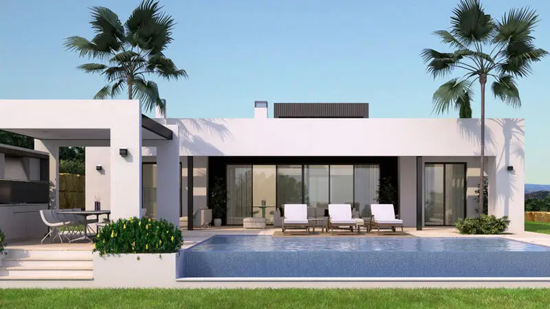 Villa de Lujo en Mijas 4 Dormitorios Piscina Privada