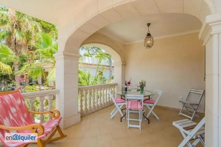 Alquiler Casa Playa Muro Aire Acondicionado Jardin Chimenea