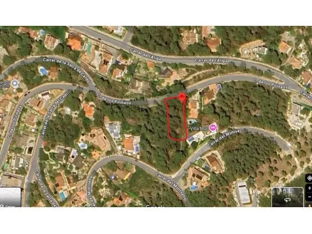 Parcela 815m2 Olivella Mas Mestre Casa Campo