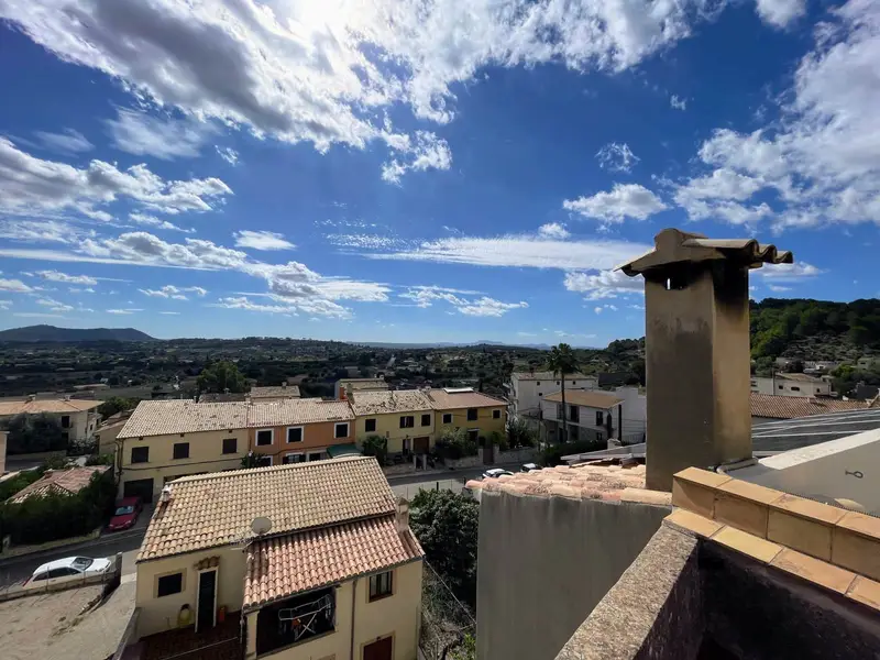 Chalet en Selva Mallorca con piscina y vistas a la Bahia de Alcudia