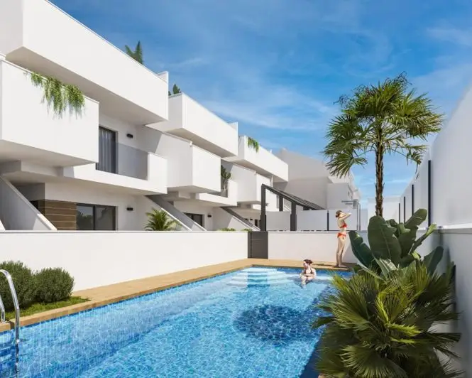 Bungalows en San Pedro del Pinatar Cerca de la Playa