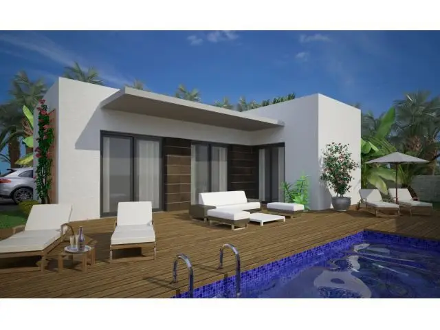 Villa Moderna en Benijofar: Piscina Privada, Jardin y Cerca de la Playa