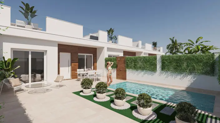 Villa de Lujo 3 Dormitorios Piscina Privada San Javier