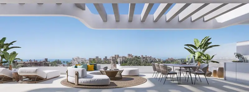 Residencial de Lujo en Estepona Apartamentos con Piscina y Solarium