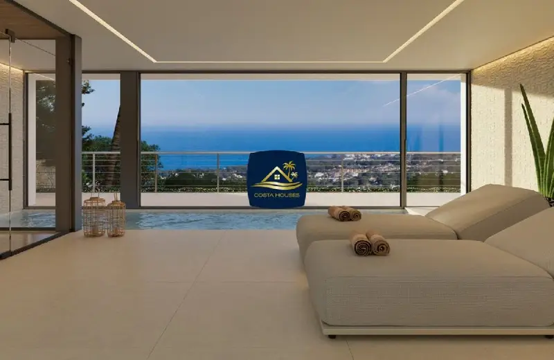 Villa de Lujo en Moraira con Vistas al Mar 5 Dormitorios Spa Piscina