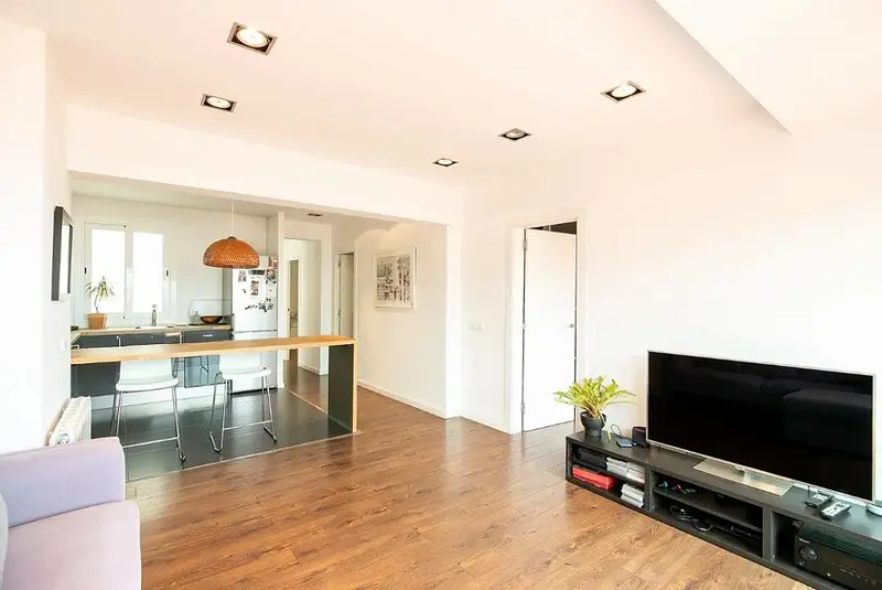 Atico en venta Sant Gervasi Galvany Barcelona con terraza y vistas al mar