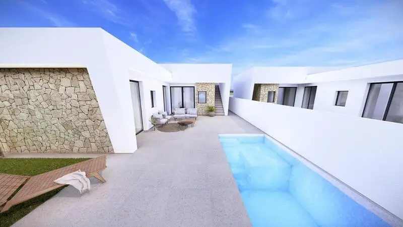 Villa Pareada 3 Dormitorios Roldan Piscina Privada Solarium