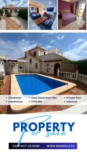 Bungalow 3 Dormitorios Piscina Privada Murcia Sierra Golf