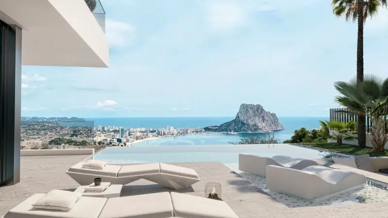 Villa de Lujo en Maryvilla Calpe con Vistas al Mar
