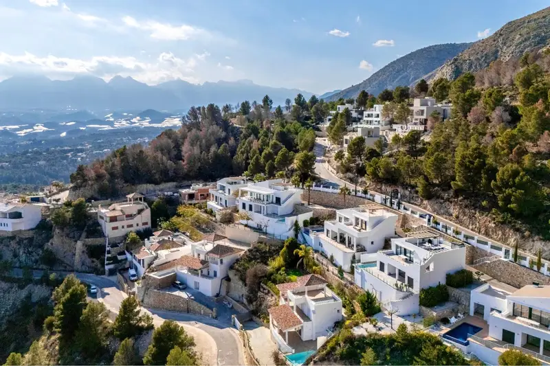 Chalet en Venta Altea la Vella Moderno 3 Dormitorios Piscina Vistas Panoramicas