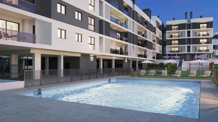 Apartamento 3 Dormitorios en Venta San Agustin Alicante Vistas Ciudad