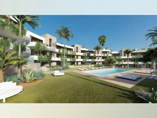 Apartamento 2 Dormitorios La Manga Club 80m2 Piscina Parking