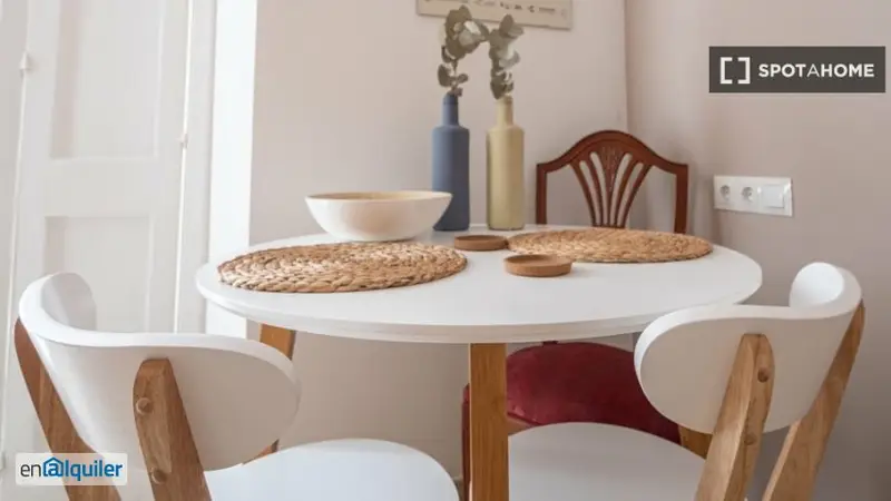 Apartamento tipo Estudio Amueblado en Alquiler