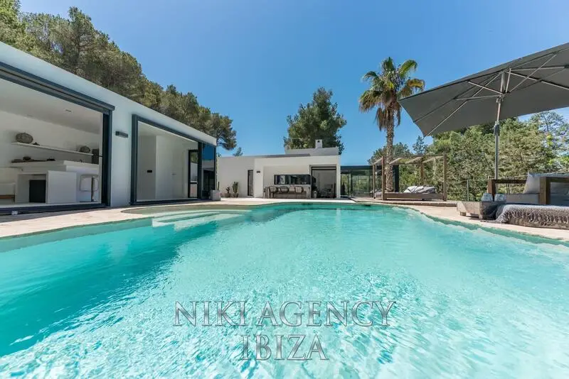 Villa Moderna en San Jose Ibiza 2 Dormitorios Piscina Casa de Invitados