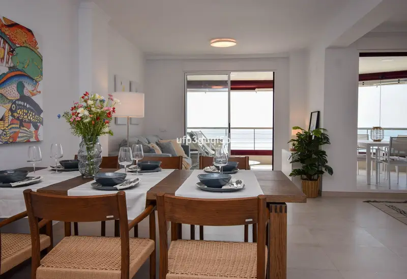 Atico Duplex en Primera Linea de Playa Carvajal Fuengirola