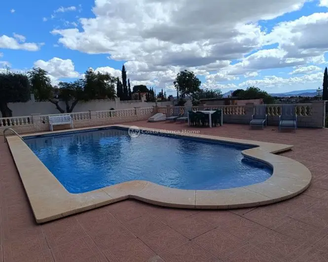 Villa 3 Dormitorios Fortuna Murcia Piscina Vistas Montaña