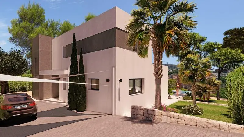 Villa de Lujo en Moraira con Vistas al Mar y Piscina Infinita