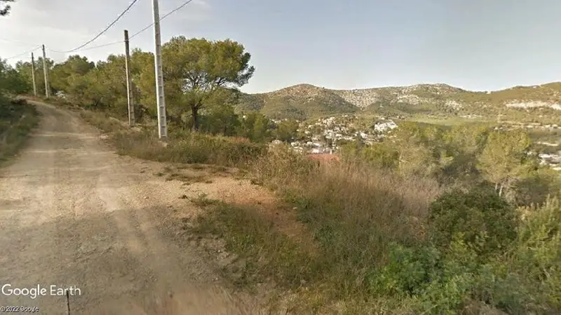 Venta Terreno en Las Palmeras Canyelles 428m2