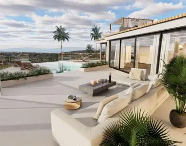 Villa de Lujo en Elviria con Vistas Panorámicas al Mar
