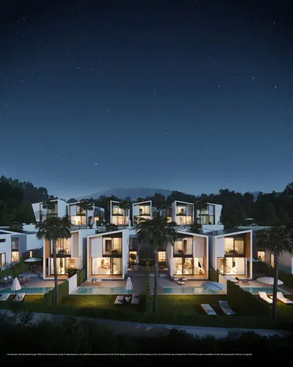 Villa 3 Dormitorios Lujo Mijas Costa Golf Mar Piscina Privada