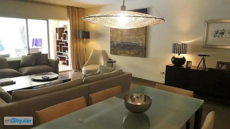 Alquiler Piso Amueblado Nagüeles Milla de Oro 3 Dormitorios Jardín Privado