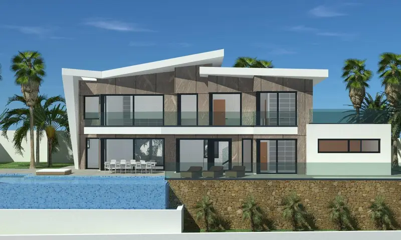 Villa de Lujo en Maryvilla Calpe con Vistas al Mar