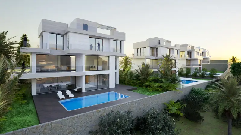 Chalets de Lujo en Estepona Golf con Vistas al Mar