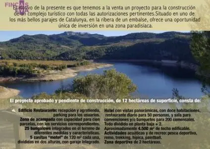 Hotel y Camping en el Priorat Proyecto Aprobado