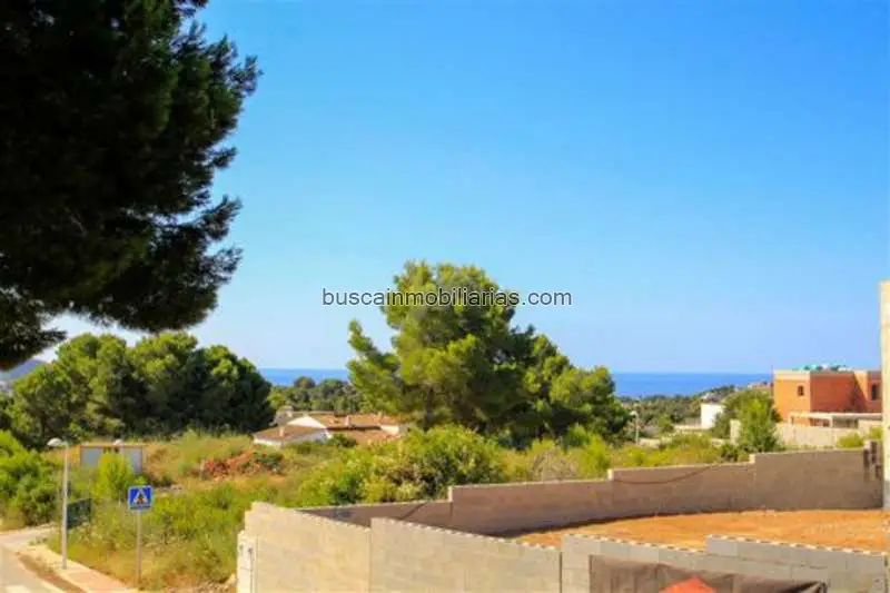 Parcela en Venta Moraira Vistas al Mar