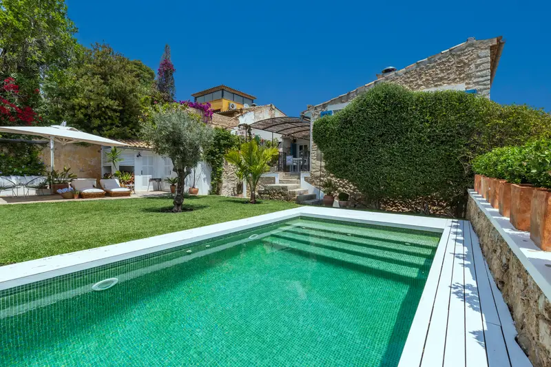 Adosado 4 Dormitorios Mallorca Alquiler Familia Piscina Jardin