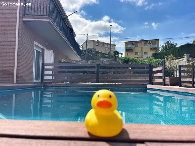 Casa ideal para familias con barbacoa y piscina