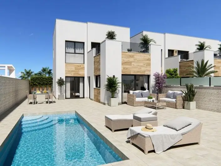 Villa 3 Dormitorios Benijofar Piscina Privada Nueva Construccion