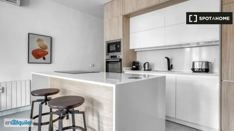 Apartamento de 2 dormitorios en alquiler en Madrid