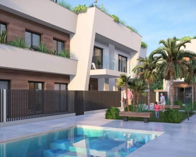 Bungalows en Venta Torre Pacheco Murcia:  Modernos con Piscina