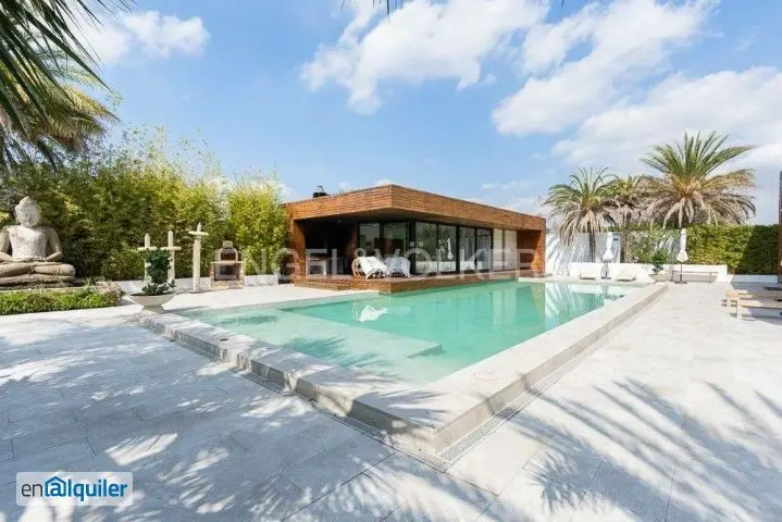 Alquiler Casa Amueblada Manises Piscina y Casa Invitados
