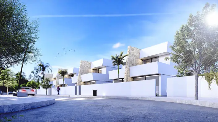 Villa 3 Dormitorios Piscina Privada Santiago de la Ribera