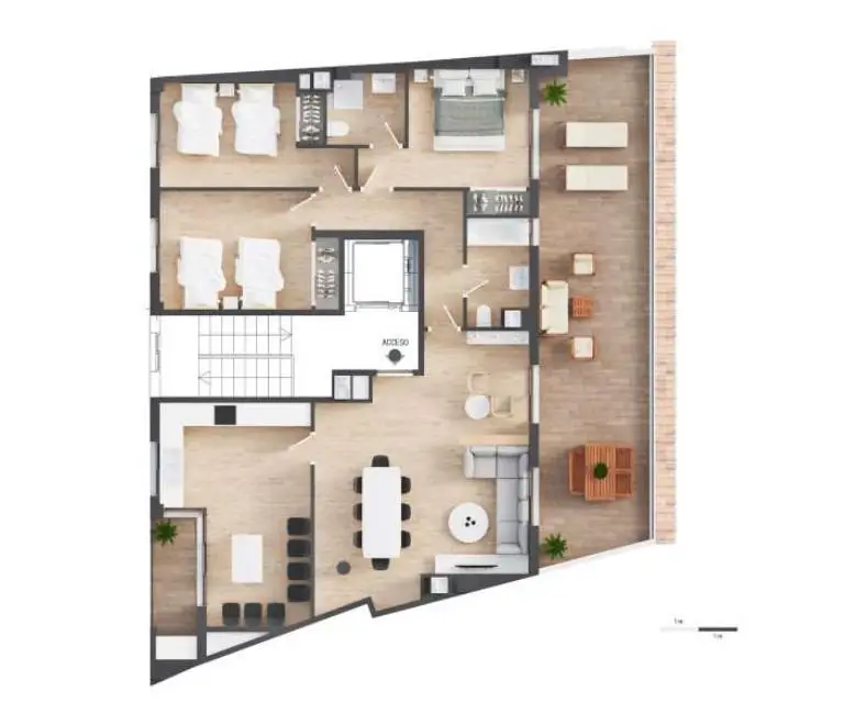 Venta Ático Nuevo Corredera Lorca