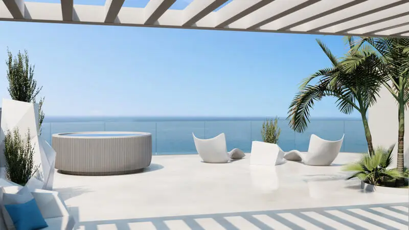 Apartamentos en Fuengirola con Vistas al Mar y Piscina