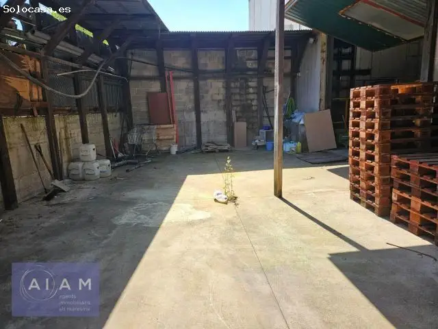 Nave Industrial 624m2 Malgrat de Mar Dos Plantas Patios Montacargas