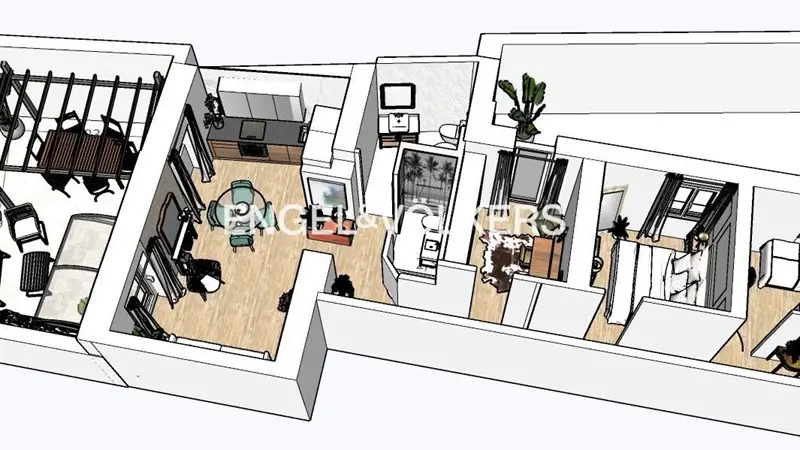 Piso en venta Madrid Retiro 86m2 2 dormitorios reformado