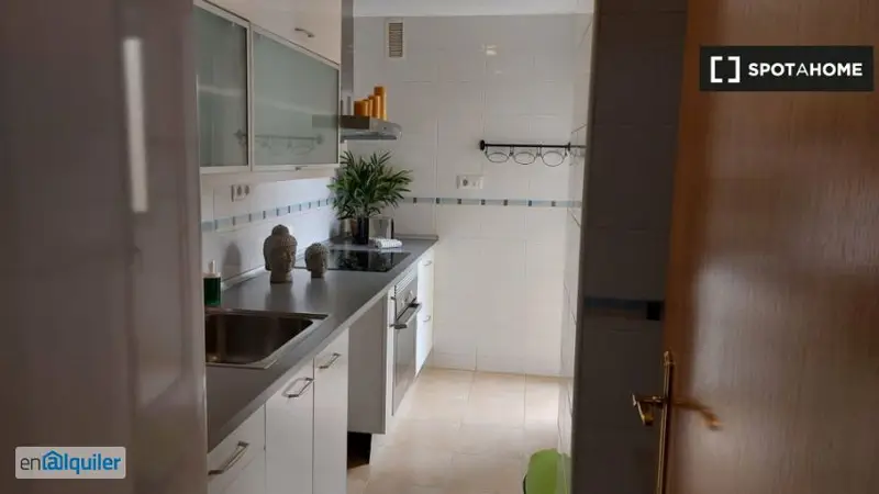 Rent furnished apartment elevator Madrid