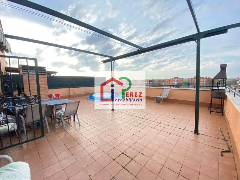 Ático en venta Humanes de Madrid 125m2 88m2 Terrazas 2 Plazas Garaje