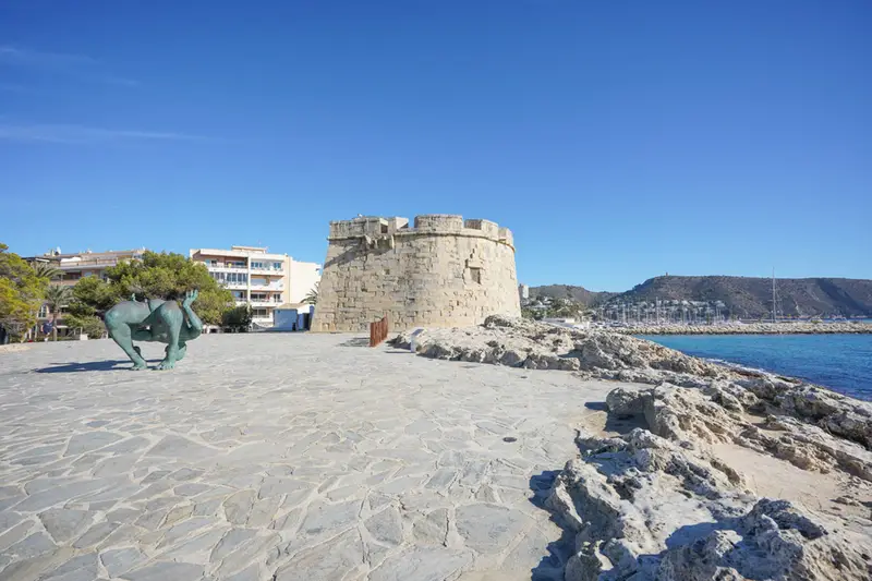 Terreno en Venta Moraira EL Portet Vistas al Mar 950m2