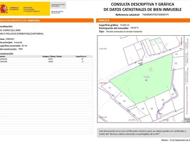 venta Terreno en Boo de Pielagos, Cantabria (649835)- Globaliza