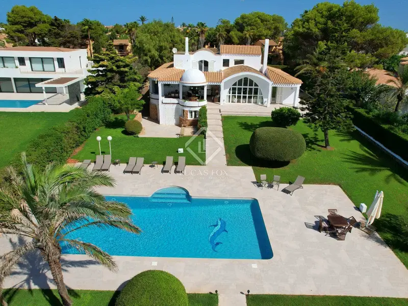 Chalet en Son Xoriguer Menorca con acceso directo a la playa