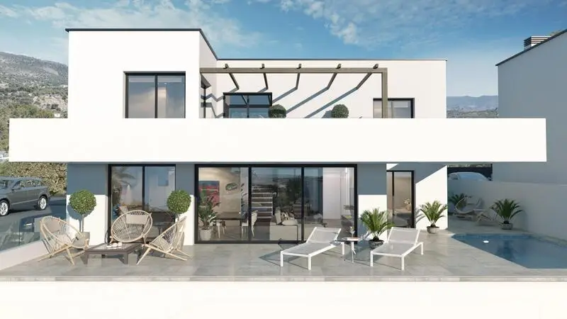 Villa en Venta Finestrat 3 Dormitorios Piscina Privada Vistas al Mar
